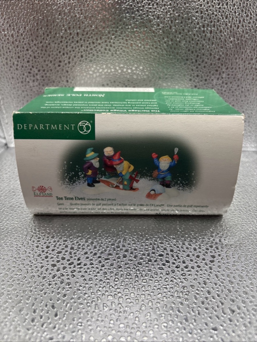 Department 56 Tee Time Golfing Elves North Pole Series Elf Land 56442